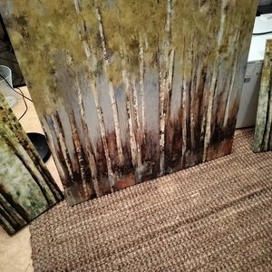 Canvas paintings 35×35